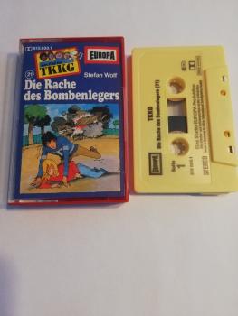 TKKG Folge 21 Die Rache des Bombenlegers Gelb 515800.1 Europa(Großes Fenster)